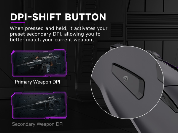 DPI-SHIFT BUTTON