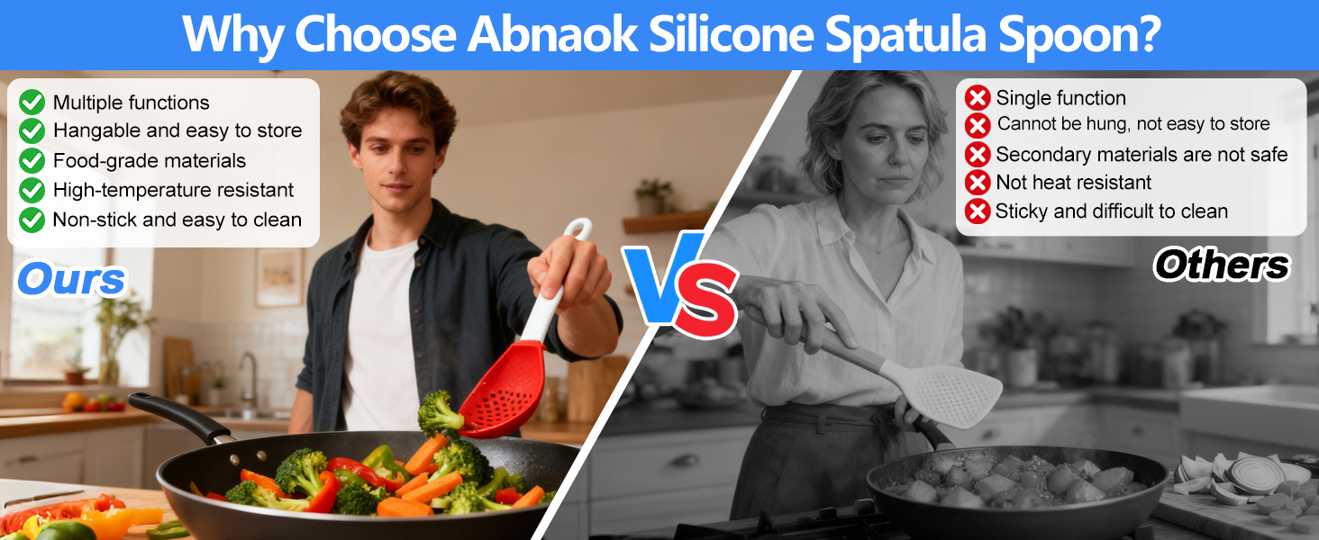 multifunctional kitchen cooking spoon