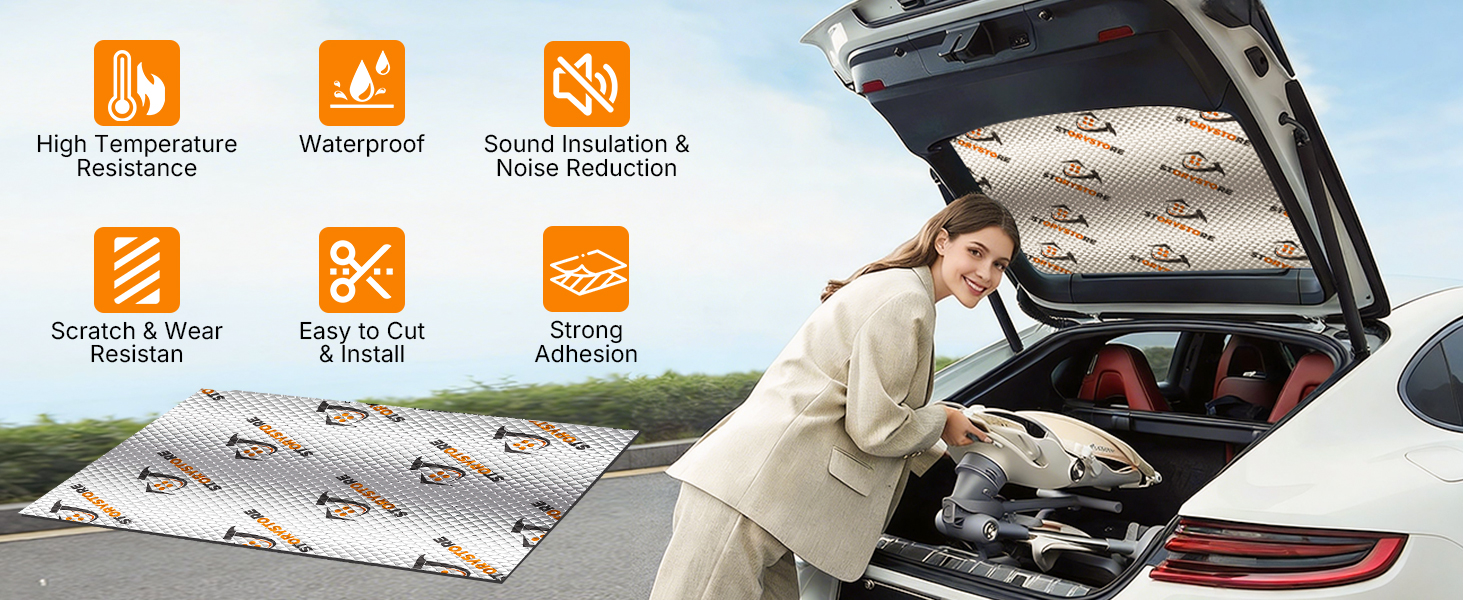 Sound Deading Material for Cars