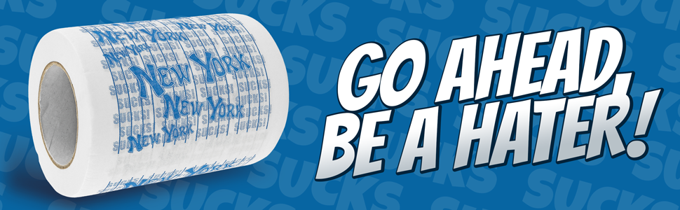 Fairly Odd Novelties New York Sucks Novelty Toilet Paper
