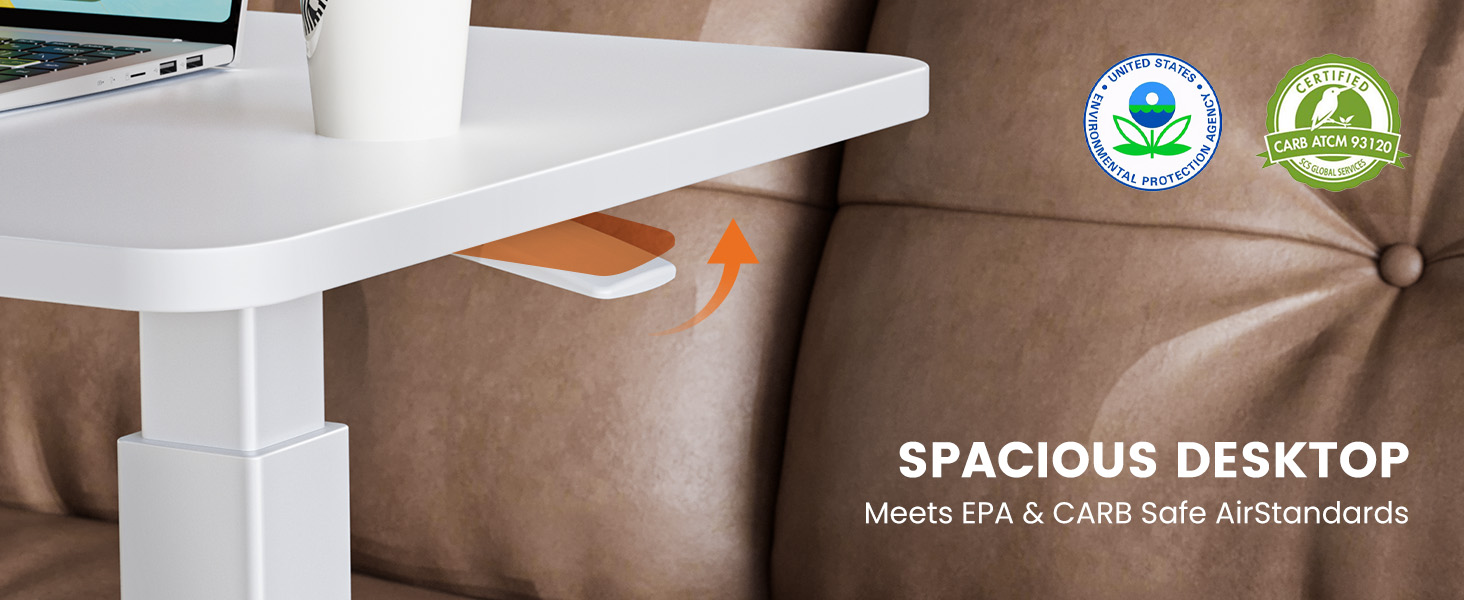 Overbed Table with Wheels