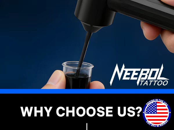 neebol rechargeable tattoo ink mixer design in the usa
