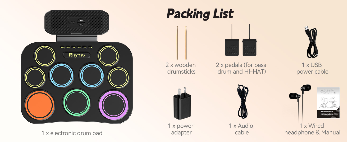 Ryhmo Electronic Drum Set