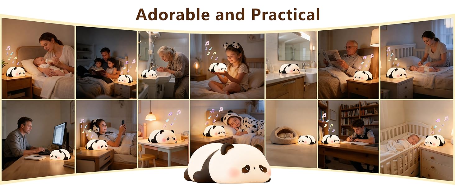 panda night light