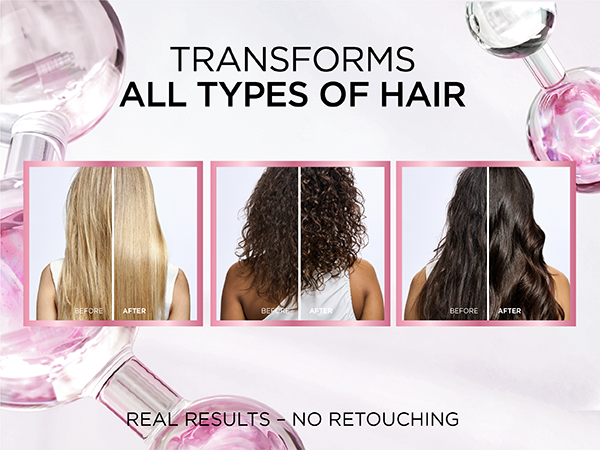 Transforms All Hair Types of Hair