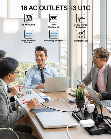 power strip with usb ports