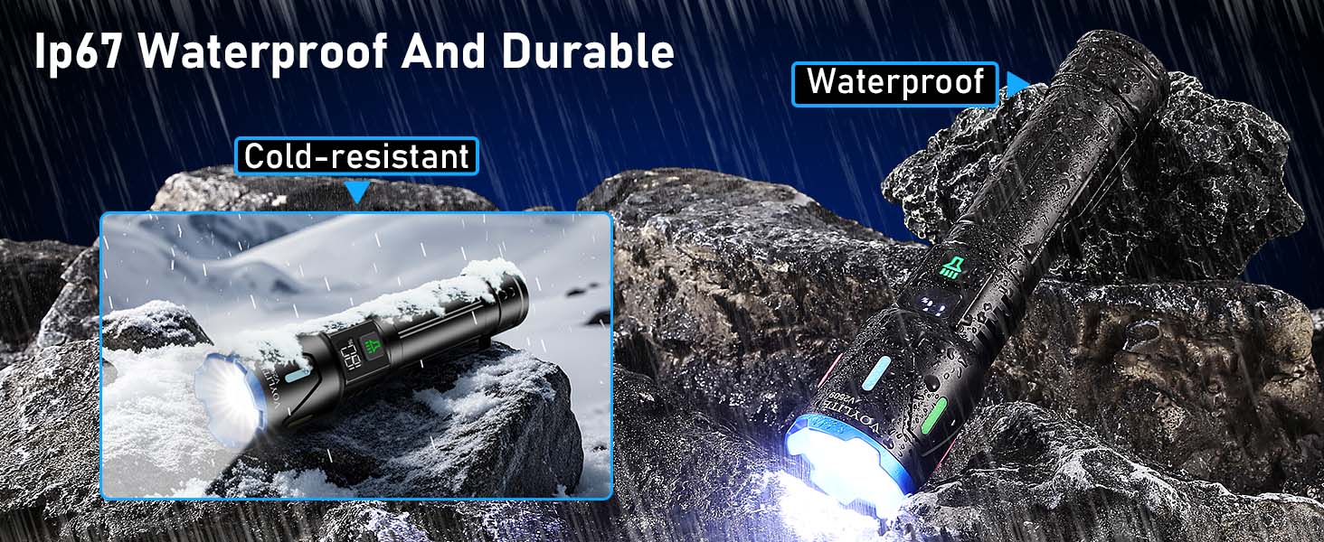 rechargeable flashlights high lumens