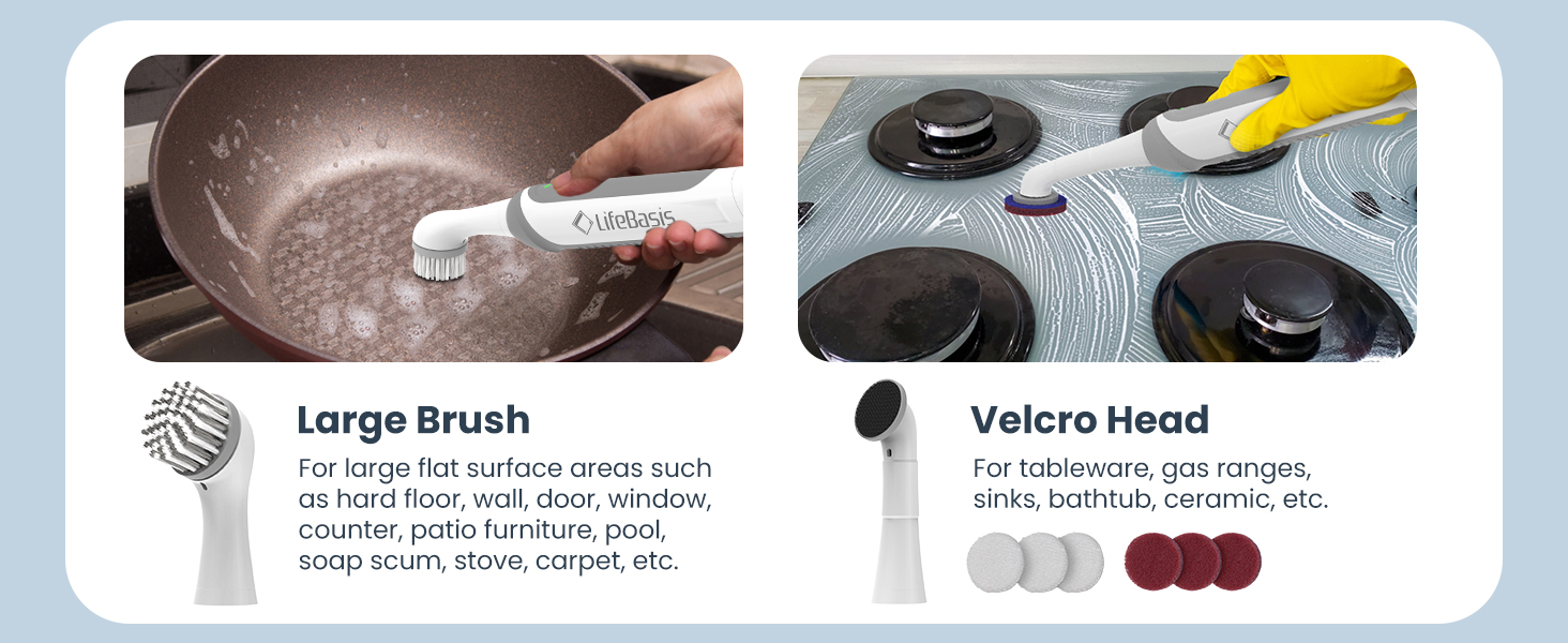 Replacement brush heads