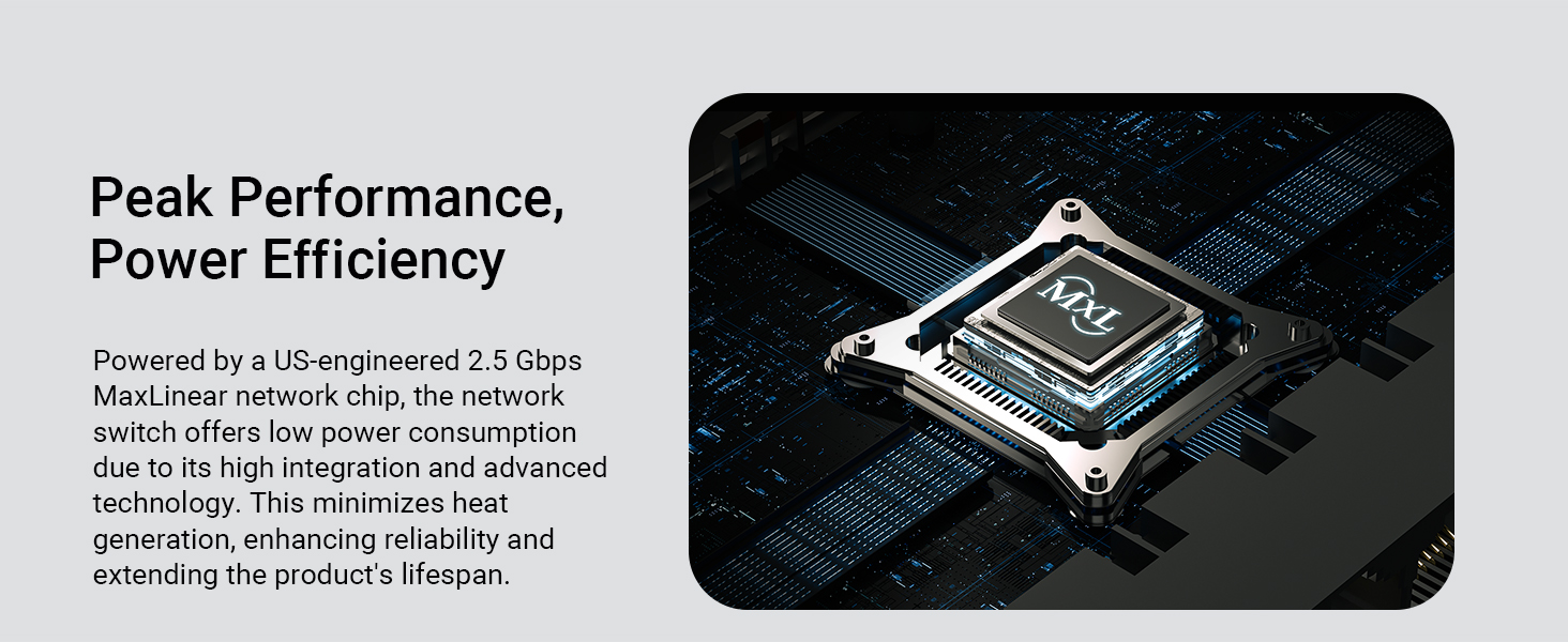 US-Engineered MaxLinear Chip with High-Integration Design Ensures Lower Power Consumption