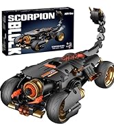 Scorpions Building Toys for Kids Ages 8-12, Monster Building Toy Set for Kids, Buildable Model Ki...