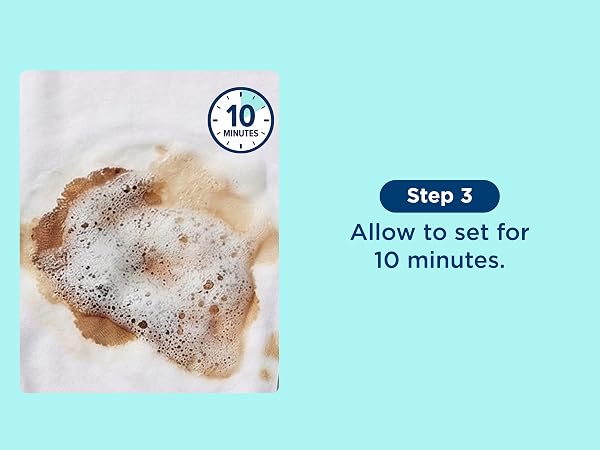 Carbona stain remover allow solution to sit on stain before washing