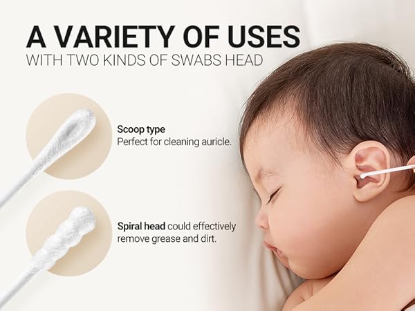 spiral head swabs