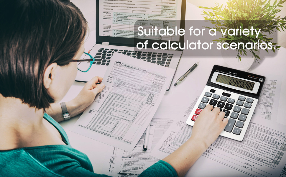 Sultable For a varlety of calculator scenarlos