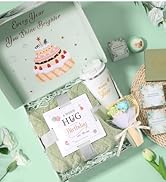 PULIDIKI Birthday Gifts for Women, Unique Birthday Gifts Basket for Women, Thoughtful Birthday Gi...