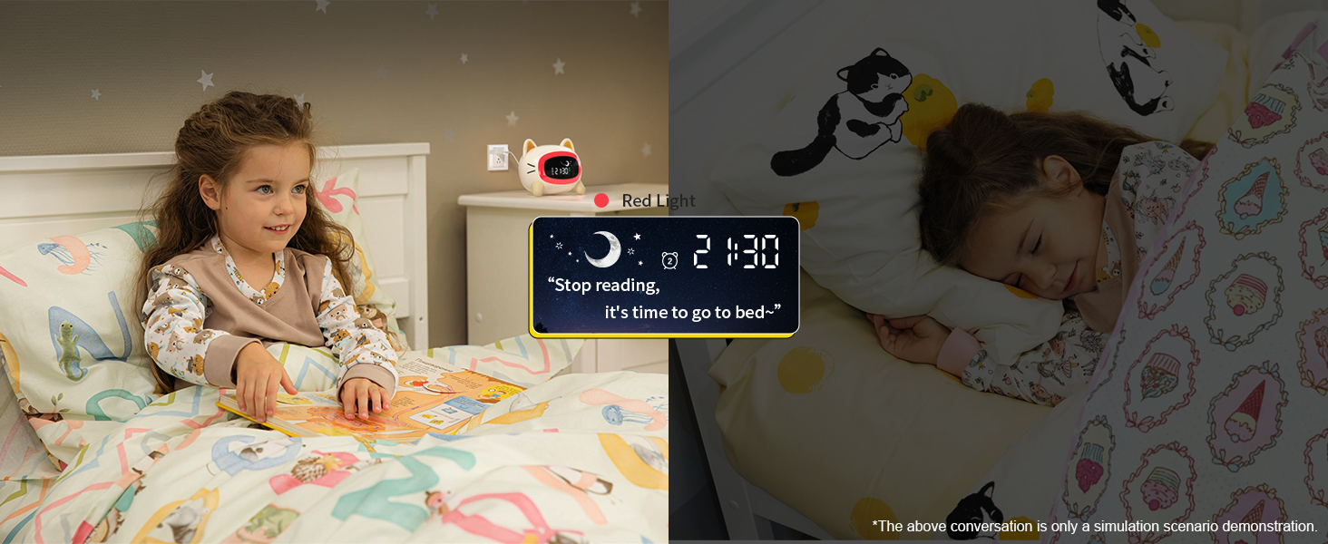 kids ok to wake clock