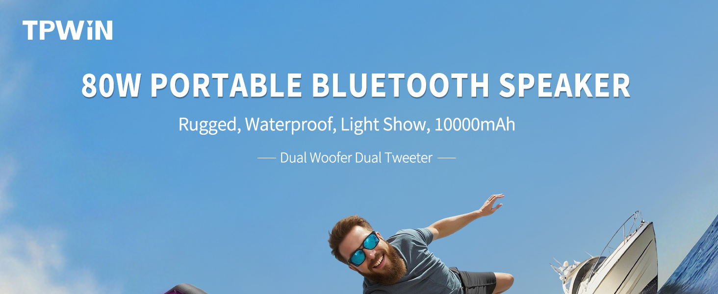 TPWIN bluetooth speaker