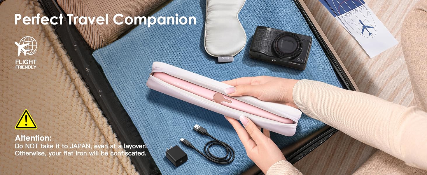 portable hair straightener