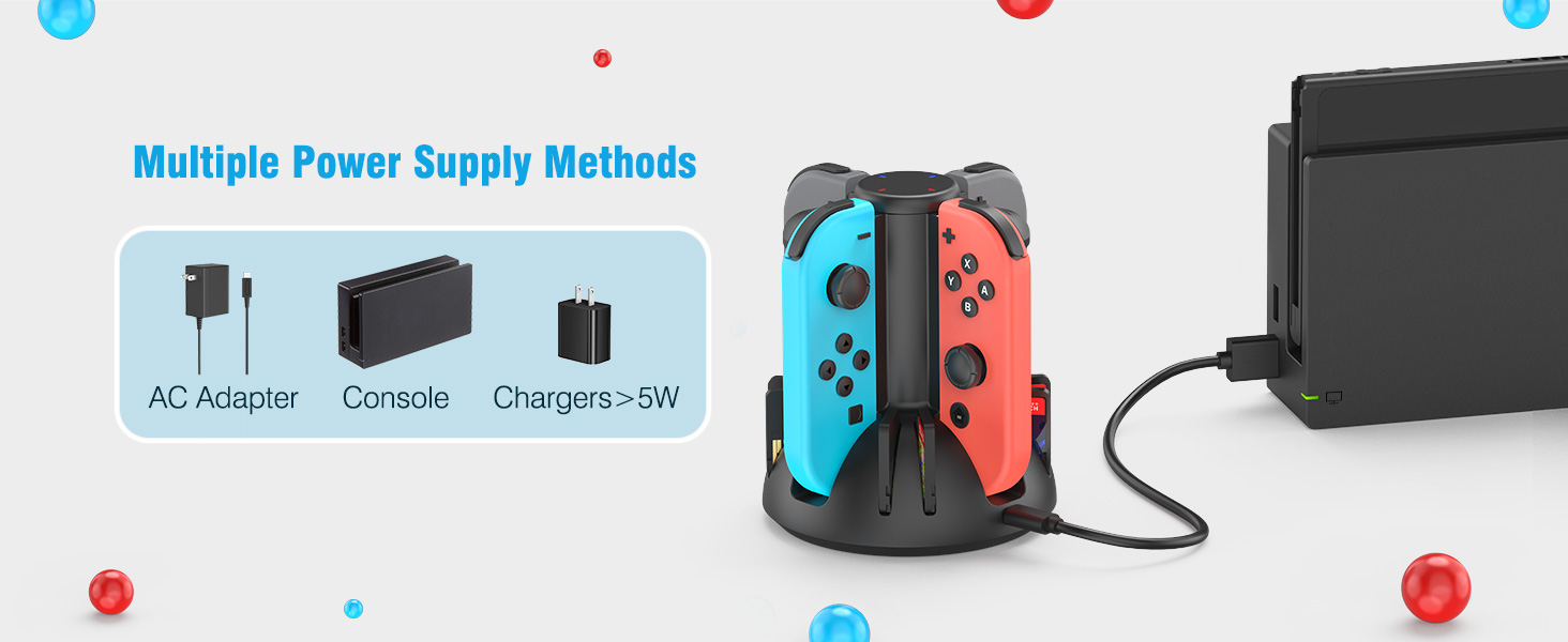 switch joycon charger