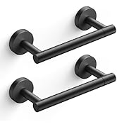 FORIOUS Toilet Paper Holder Wall Mount, Stainless Steel Rustproof Double Post Pivoting Tissue Rol...