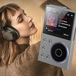 Digital Music Player Bluetooth 5.3 Lossless DSD FLAC HD HiFi Portable MP3 Player