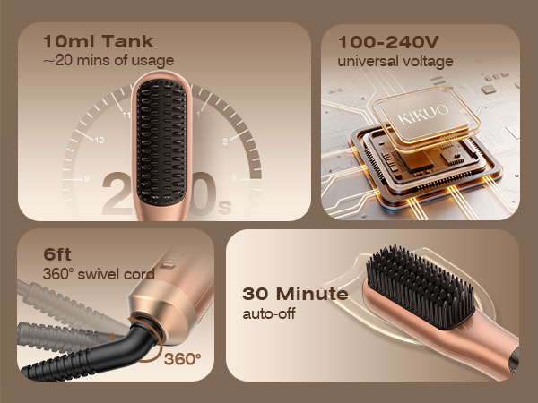 Steam Hair Straightener