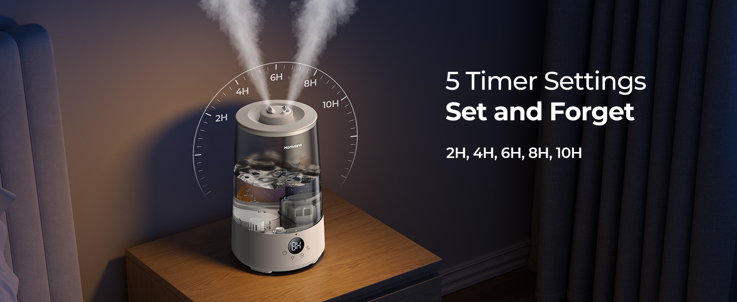 humidifier with timer