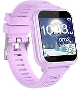 METYYP Kids Smart Watch HD Touchscreen, Smart Watch for Kids with 24 Puzzle Games, Learn Card, Ca...