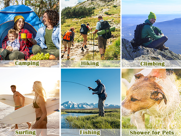 Solar Portable Shower Bag