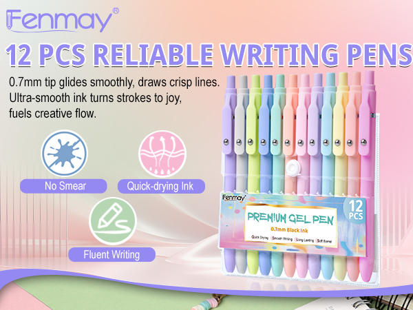 gel pens