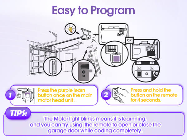 remote for craftsman garage door opener