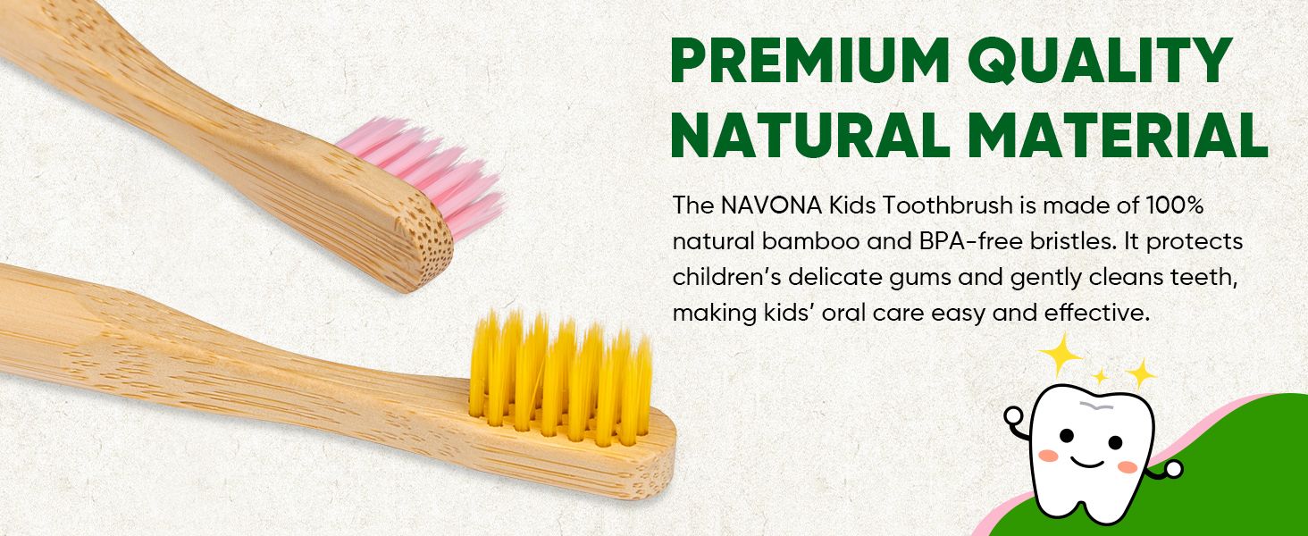kids toothbrush bamboo toothbrushes