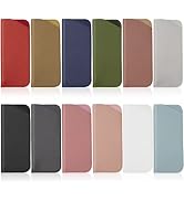 ANLIOTO 12 Pcs Soft Glasses Case, Leather Eye Glass Case Glasses Pouch for Women Men Kids Travell...