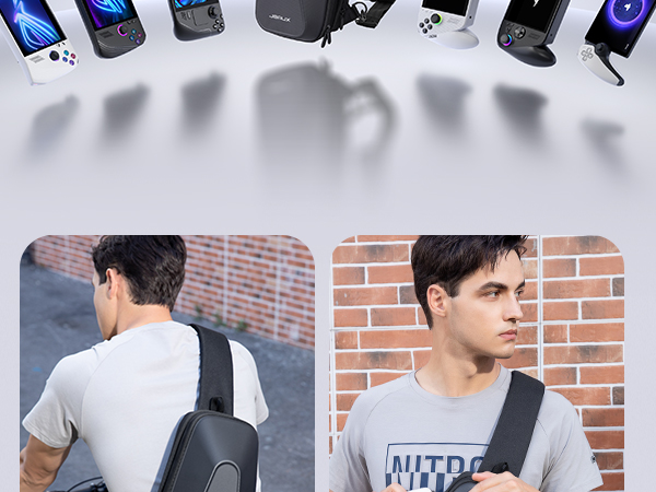 Sling Bag for Steam Deck (OLED)/ROG Xbox Ally X (2025)/Xbox Ally/ROG Ally (X)