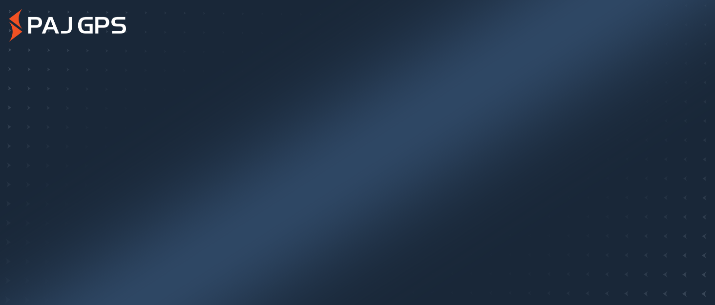 Text reads "PAI GPS". Dark blue gradient background with brand logo in top left corner.