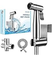 Handheld Bidet Sprayer for Toilet, Stainless Steel Bathroom Bidet Sprayer Set with Anti-Leaking H...