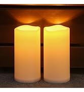 NURADA Large Outdoor Solar Candles Waterproof - 8