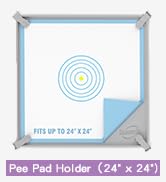 dog pee pad holder