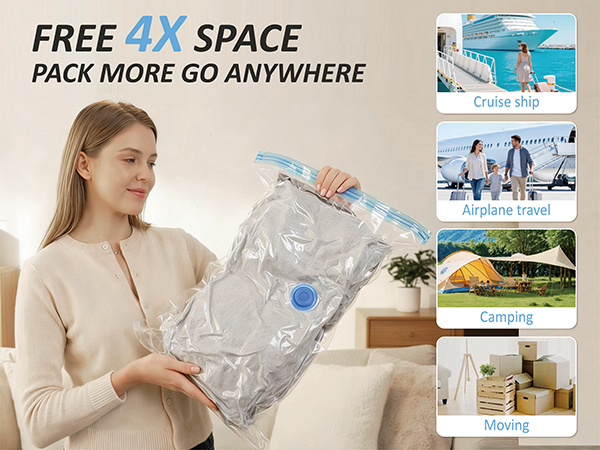 vacuum compression bags for travel