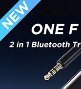 MOREGAX A5 Pro Bluetooth Transmitter Receiver, 2-in-1 Airplane V5.2 Bluetooth Adapter for Airplan...