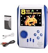 Besosay Kid Mini Handheld Retro Games Console Built in 666 Classic Games, Portable Handheld Video...