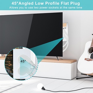 16AWG SJTW Heavy Duty Outside Household Extension Cable for Outdoor Lights