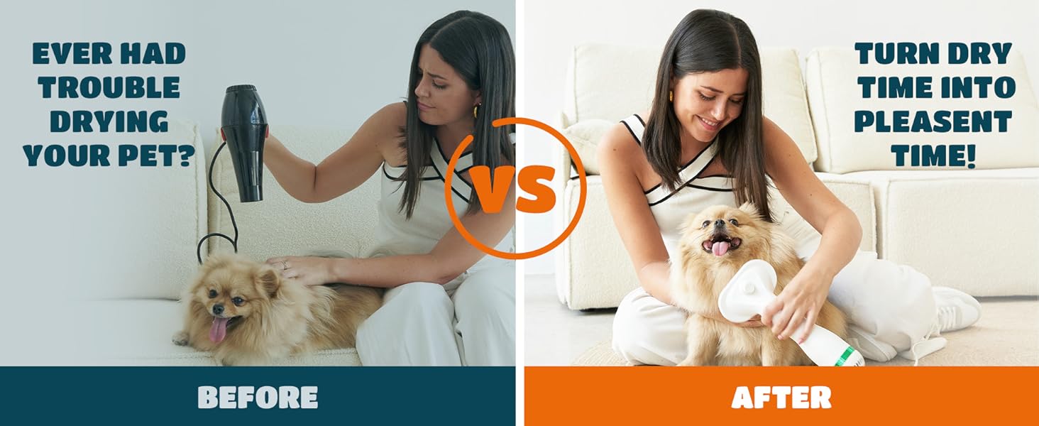 Pet hair Dryer Dog Hair Grooming Dryer Dog Blow Dryer Groomer Brush Dry Pet 