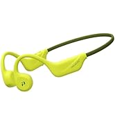 POLVCDG Bone Conduction Headphones,Open Ear Headphones with Mic,Wireless Bluetooth Running Headph...