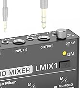 4 channel audio mixer