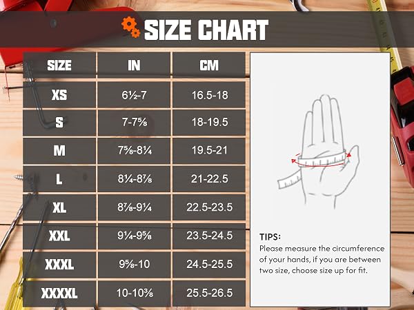 HANDLANDY Work Gloves for Men &amp; Women, Utility Mechanic Working Gloves Touch Screen