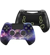 eXtremeRate Nubula Galaxy Decade Tournament Controller (DTC) Upgrade Kit for PS4 Controller JDM-0...