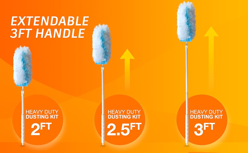 extendable 3ft handle