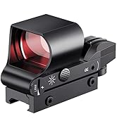 11/20mm Guideway Tactical Red Spot Aiming Rifle Sight Glass Red Projection Point Sight Glass Refl...