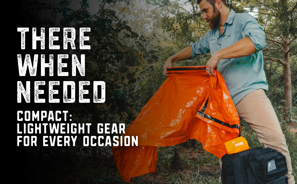 compact lightweight gear - go time gear survival life tent go bag supplies go bags for emergency