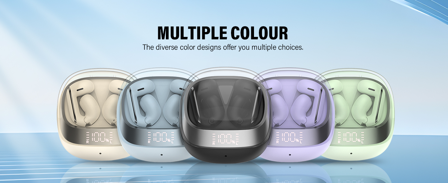 Wireless Earbuds Clip On Ear Headphones Open Ear Earbuds wireless earphone running ear bud headphone